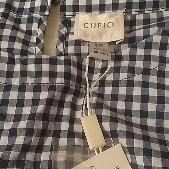 Cupio navy/white with floral top. NWT - Picture 5 of 8